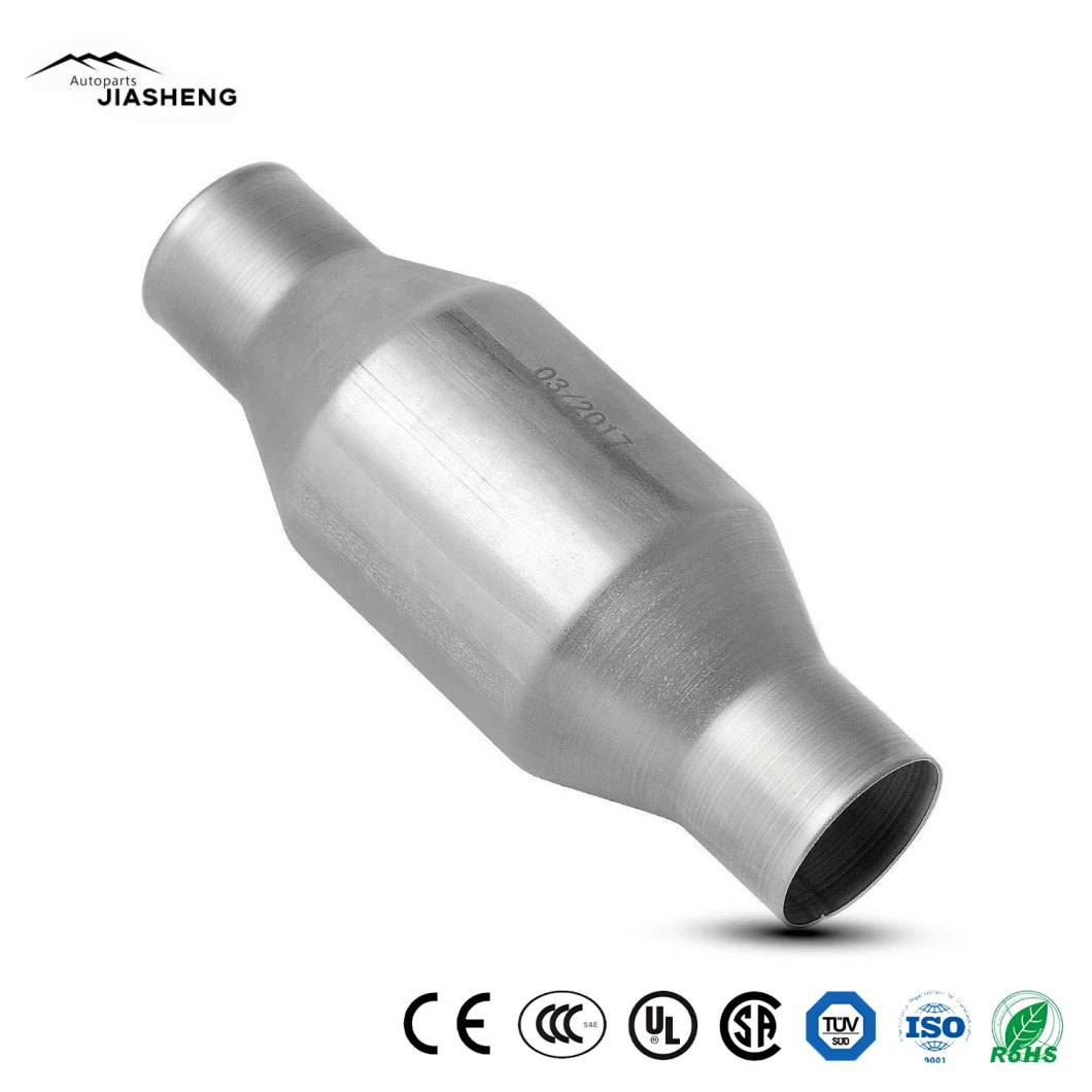 3 Inch Inlet/Outlet Catalytic Converter Universal-Fit High Quality Exhaust Auto Catalytic Converter