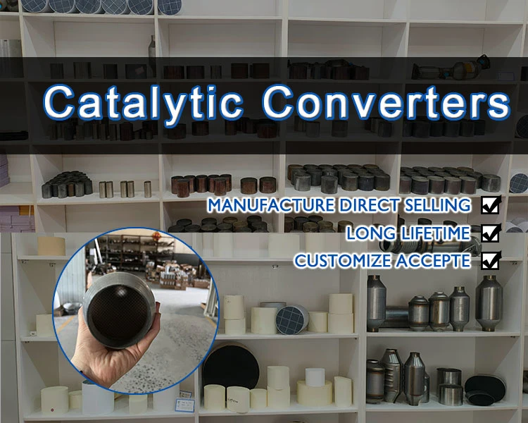 Jinwo Mini Exhaust Catalytic Converter Universal Catalytic Converter for Prius Catalytic Converter